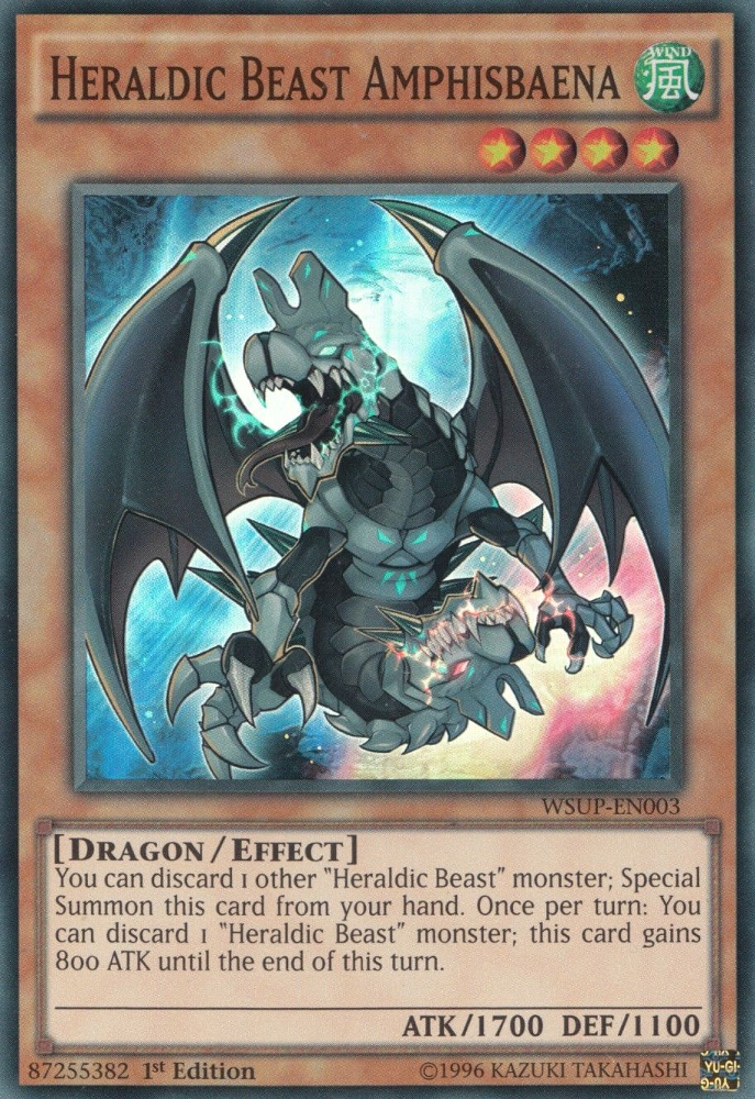 Heraldic Beast Amphisbaena, World Superstars · WSUP-EN003