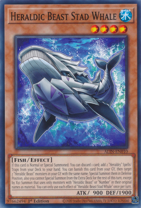 Heraldic Beast Stad Whale, Alliance Insight · ALIN-EN010