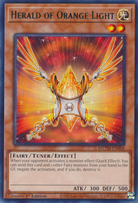 Herald of Orange Light, Maze of the Master · MZTM-EN068