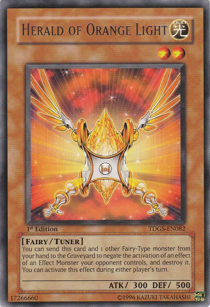 Herald of Orange Light, The Duelist Genesis Sneak Peek Participation Card · TDGS-EN082