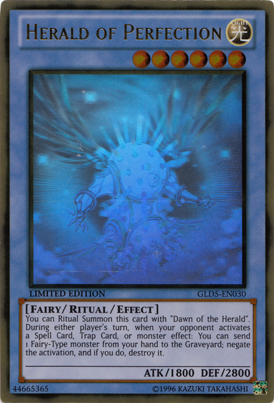 Herald of Perfection, Gold Series: Haunted Mine · GLD5-EN030
