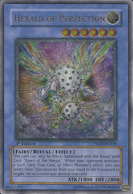 Herald of Perfection, The Shining Darkness Sneak Peek Participation Card · TSHD-EN039
