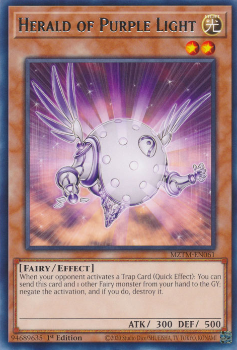 Herald of Purple Light, Maze of the Master · MZTM-EN061