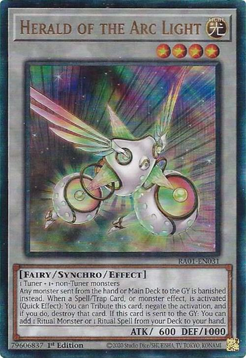 Herald of the Arc Light, 25th Anniversary Rarity Collection · RA01-EN031
