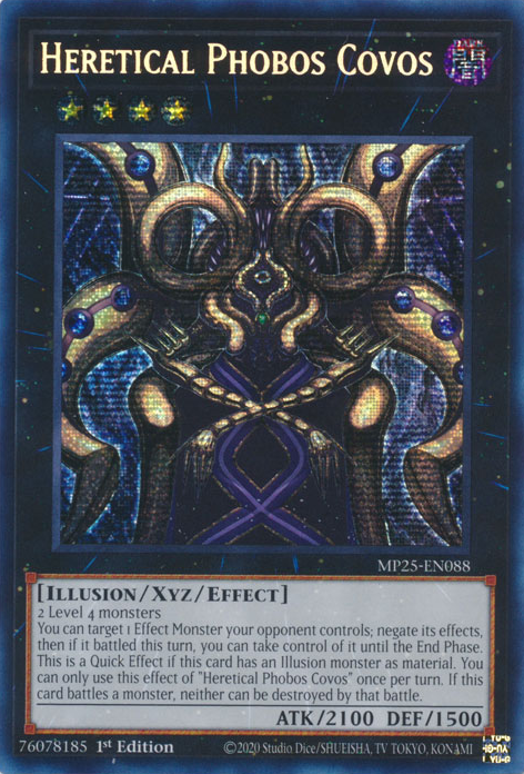 Heretical Phobos Covos, 2025 Mega-Pack Tin · MP25-EN088