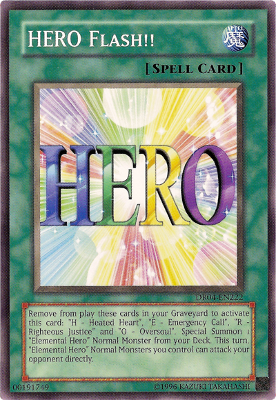 Hero Flash!!, Dark Revelation Volume 4 · DR04-EN222