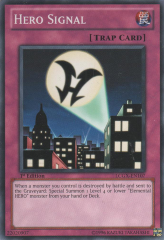 Hero Signal, Legendary Collection 2: The Duel Academy Years Mega Pack · LCGX-EN107