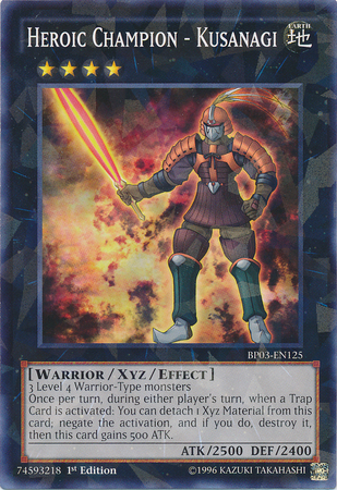 Heroic Champion - Kusanagi, Battle Pack 3: Monster League · BP03-EN125