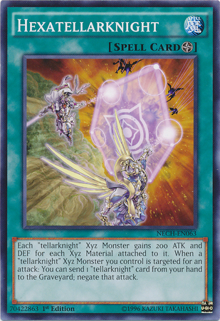 Hexatellarknight, The New Challengers Sneak Peek Participation Card · NECH-EN063