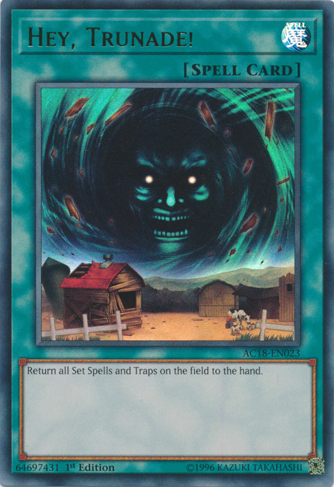 Hey, Trunade!, Yu-Gi-Oh! Advent Calendar (2018) · AC18-EN023