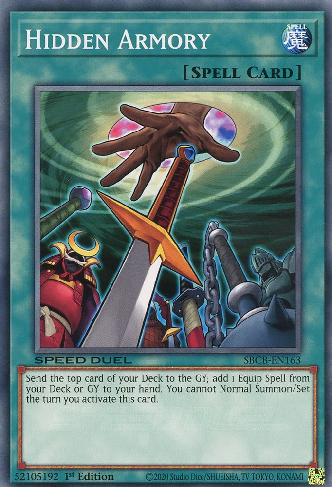Hidden Armory, Speed Duel: Battle City Box · SBCB-EN163