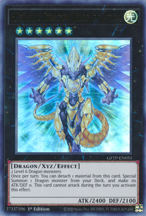 Hieratic Dragon King of Atum, Ghosts From the Past · GFTP-EN051