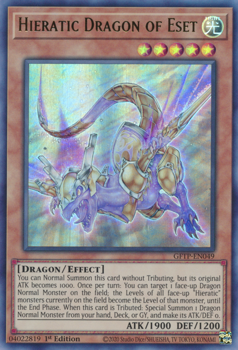 Hieratic Dragon of Eset, Ghosts From the Past · GFTP-EN049