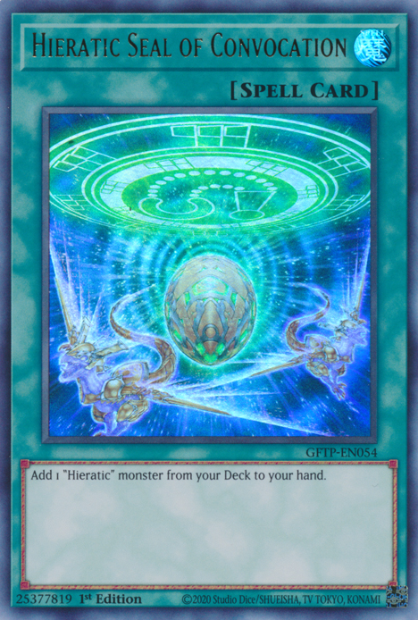 Hieratic Seal of Convocation, Ghosts From the Past · GFTP-EN054