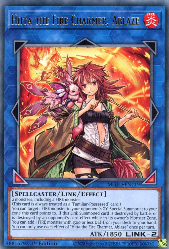 Hiita the Fire Charmer, Ablaze, Maximum Gold: El Dorado · MGED-EN119