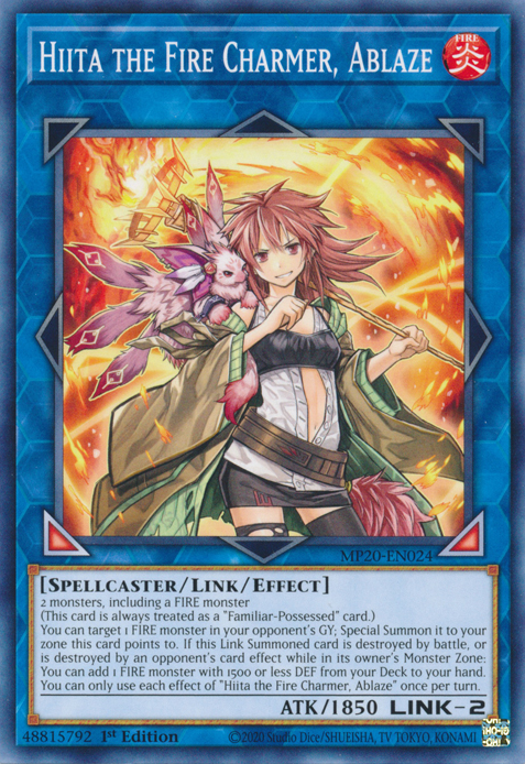 Hiita the Fire Charmer, Ablaze, 2020 Tin of Lost Memories · MP20-EN024