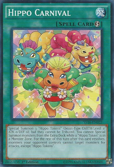 Hippo Carnival, Starter Deck: Yuya · YS16-EN023
