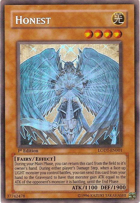 Honest, Light of Destruction Sneak Peek Participation Card · LODT-EN001