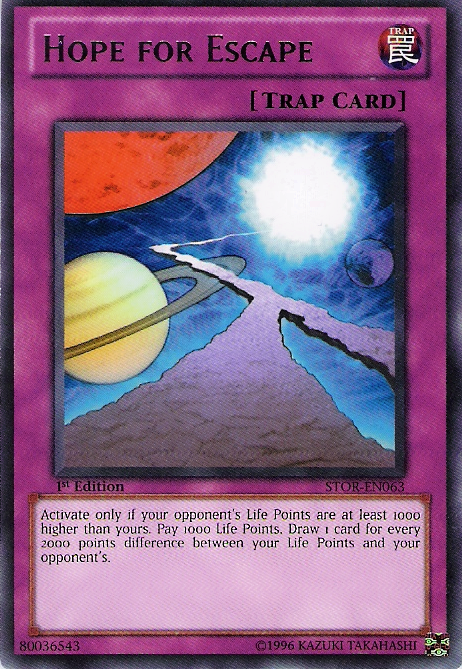 Hope for Escape, Storm of Ragnarok Sneak Peek Participation Card · STOR-EN063