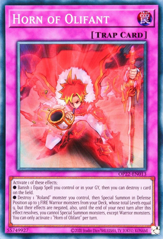 Horn of Olifant, OTS Tournament Pack 22 · OP22-EN013