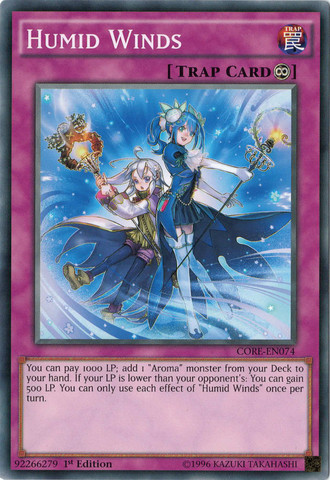 Humid Winds, Clash of Rebellions Sneak Peek Participation Card · CORE-EN074