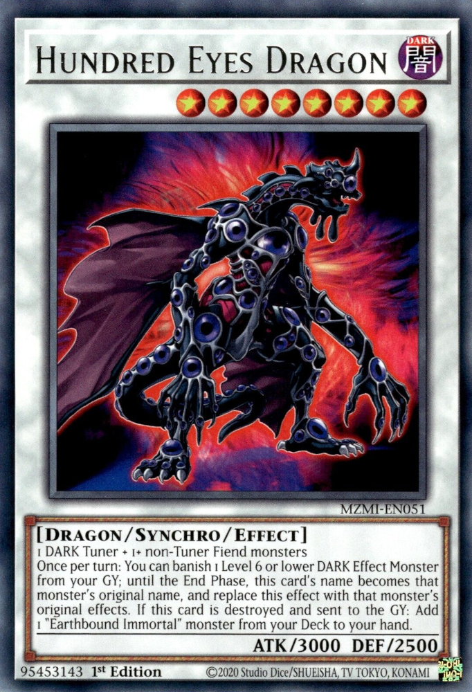 Hundred Eyes Dragon, Maze of Millennia · MZMI-EN051