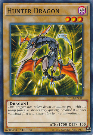 Hunter Dragon, Space-Time Showdown Power-Up Pack · YS14-EN003