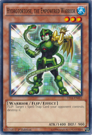 Hydrotortoise, the Empowered Warrior, Space-Time Showdown Power-Up Pack · YS14-EN015