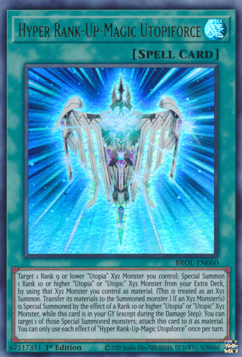 Hyper Rank-Up-Magic Utopiforce, Brothers of Legend · BROL-EN060