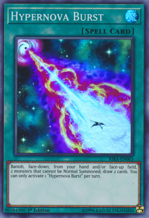 Hypernova Burst, Rising Rampage Sneak Peek Participation Card · RIRA-EN063