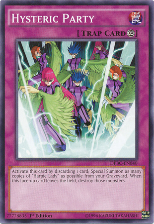 Hysteric Party, Duelist Pack: Battle City · DPBC-EN040