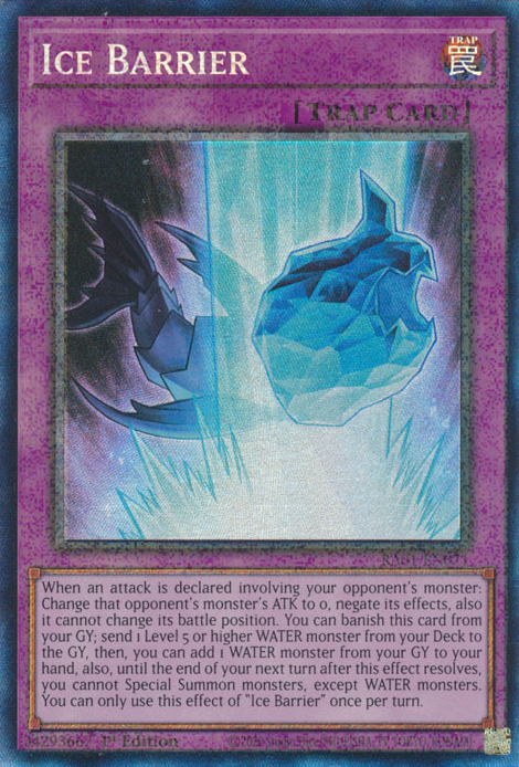 Ice Barrier, 25th Anniversary Rarity Collection · RA01-EN071