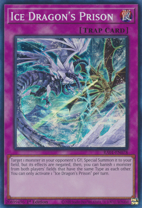 Ice Dragon's Prison, 25th Anniversary Rarity Collection · RA01-EN078