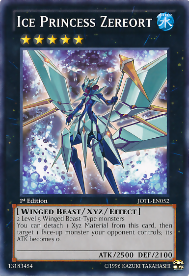 Ice Princess Zereort, Judgment of the Light Sneak Peek Participation Card · JOTL-EN052