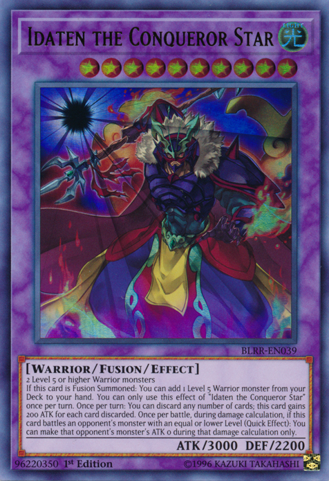 Idaten the Conqueror Star, Battles of Legend: Relentless Revenge · BLRR-EN039