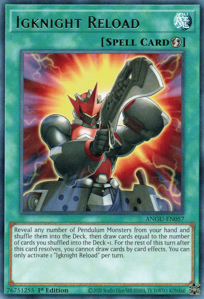 Igknight Reload, Ancient Guardians · ANGU-EN057
