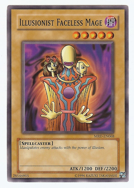 Illusionist Faceless Mage, Metal Raiders · MRD-068