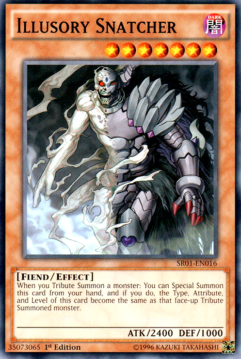 Illusory Snatcher, Emperor of Darkness Structure Deck · SR01-EN016