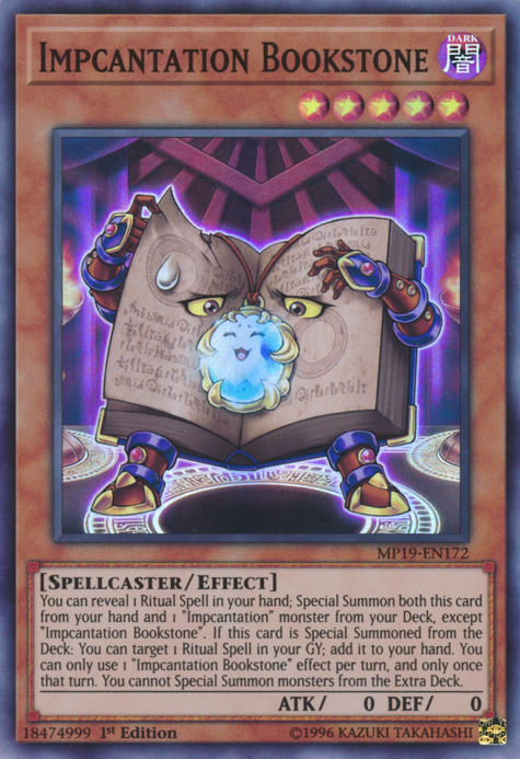 Impcantation Bookstone, 2019 Gold Sarcophagus Tin Mega Pack · MP19-EN172