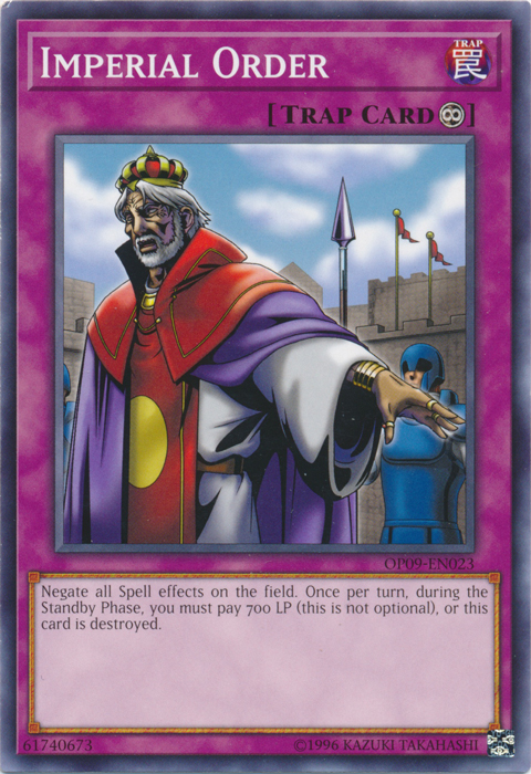 Imperial Order, OTS Tournament Pack 9 · OP09-EN023