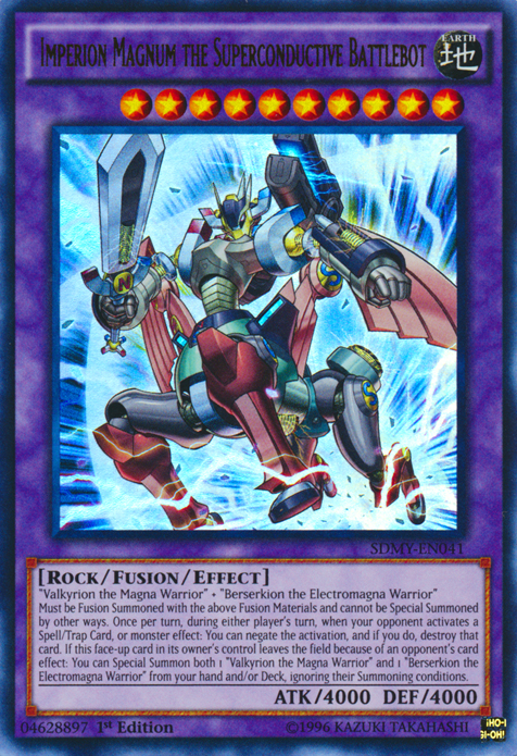Imperion Magnum the Superconductive Battlebot, Structure Deck: Yugi Muto · SDMY-EN041