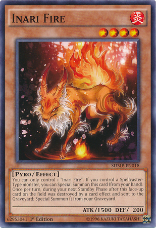 Inari Fire, Master of Pendulum Structure Deck · SDMP-EN018