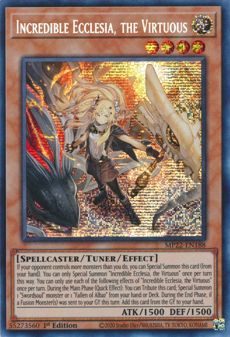 Incredible Ecclesia, the Virtuous, 2022 Tin of the Pharaoh's Gods · MP22-EN188