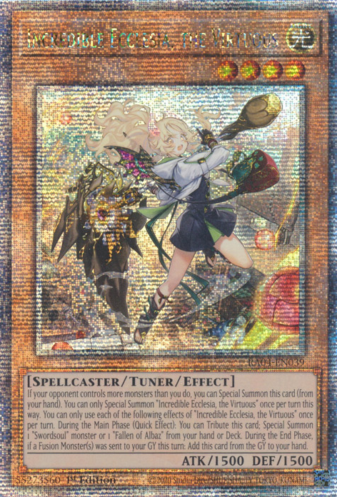 Incredible Ecclesia, the Virtuous, Quarter Century Stampede · RA04-EN039