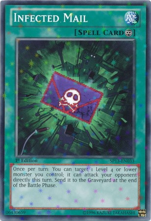 Infected Mail, Star Pack 2013 · SP13-EN033