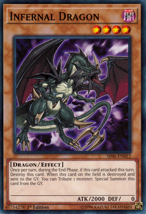 Infernal Dragon, Structure Deck: Lair of Darkness · SR06-EN012