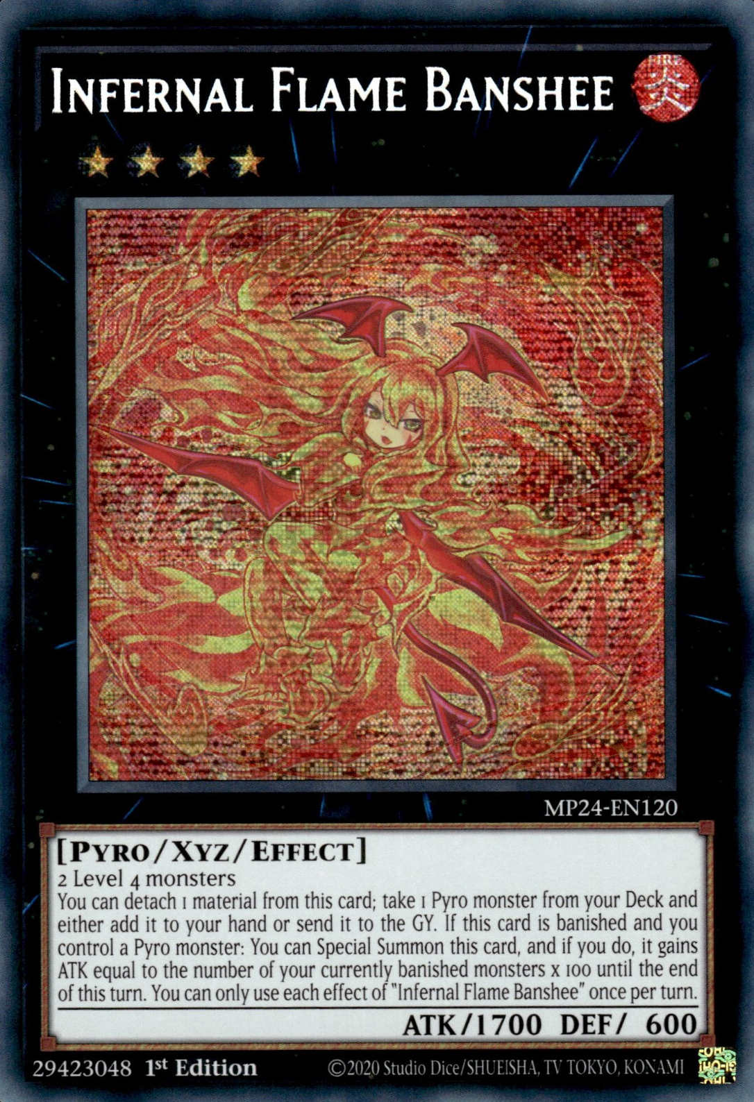 Infernal Flame Banshee, 25th Anniversary Tin: Dueling Mirrors · MP24-EN120