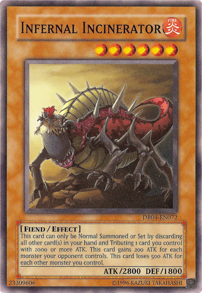 Infernal Incinerator, Dark Revelation Volume 4 · DR04-EN072