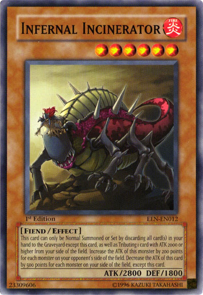 Infernal Incinerator, Elemental Energy · EEN-EN012