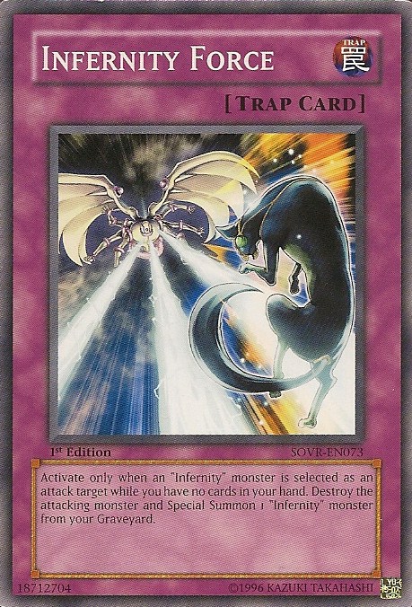 Infernity Force, Stardust Overdrive Sneak Peek Participation Card · SOVR-EN073